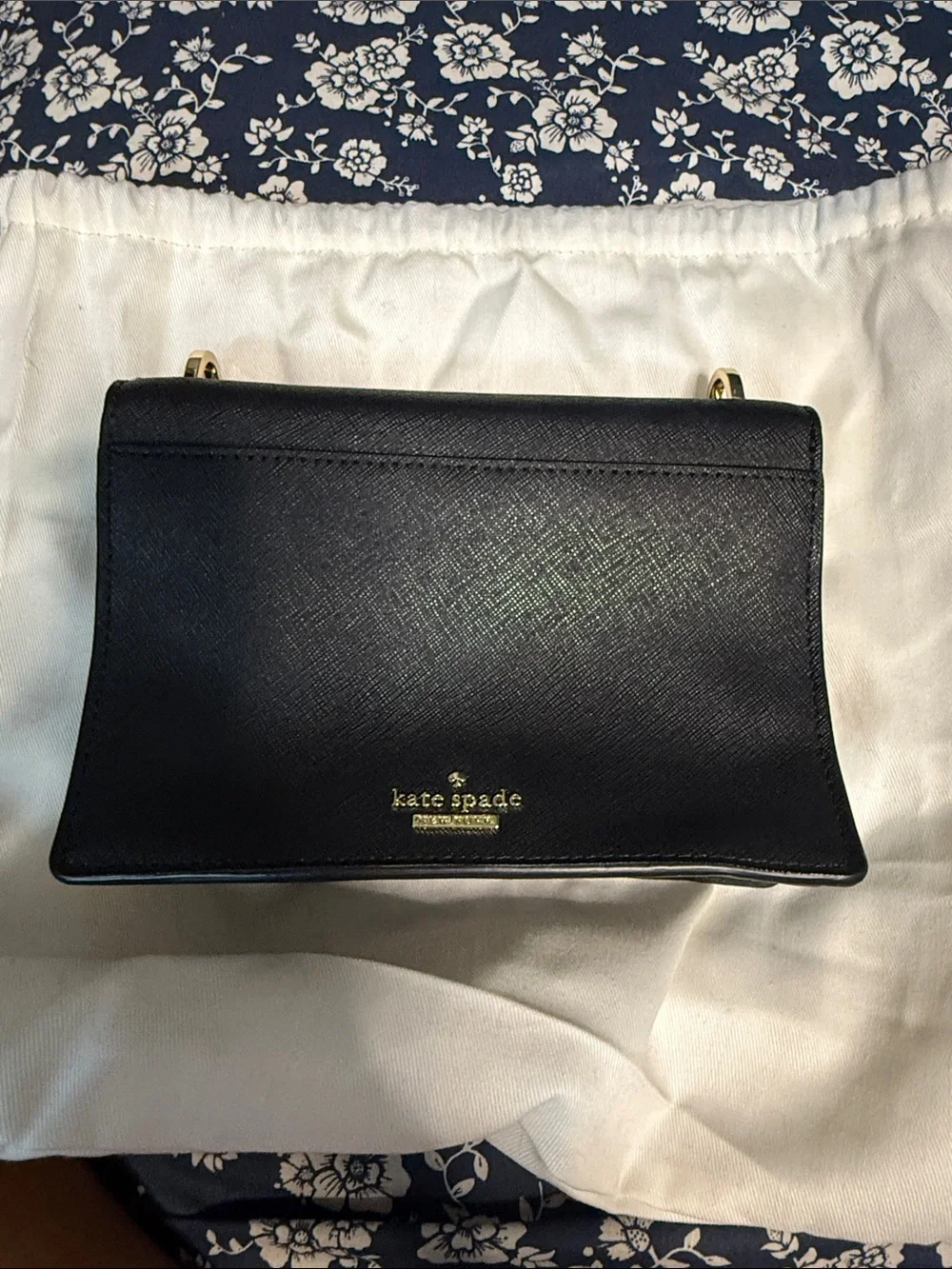 kate spade Black and White Owl Novelty Crossbody Bag